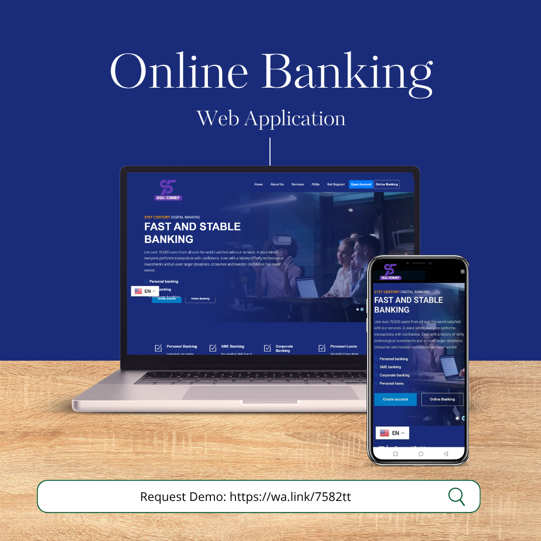 Online Banking Web Application