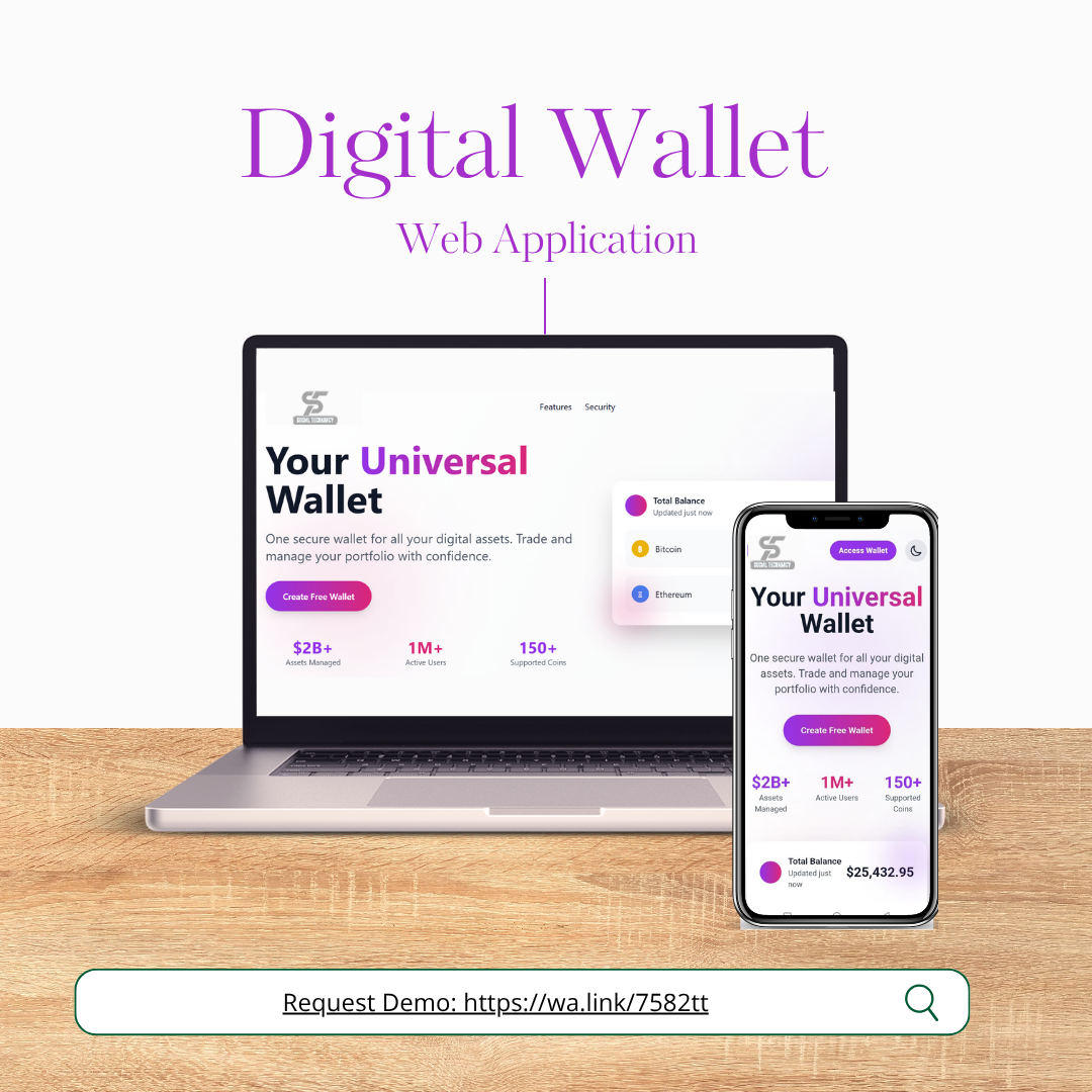 Digital Wallet Web Application